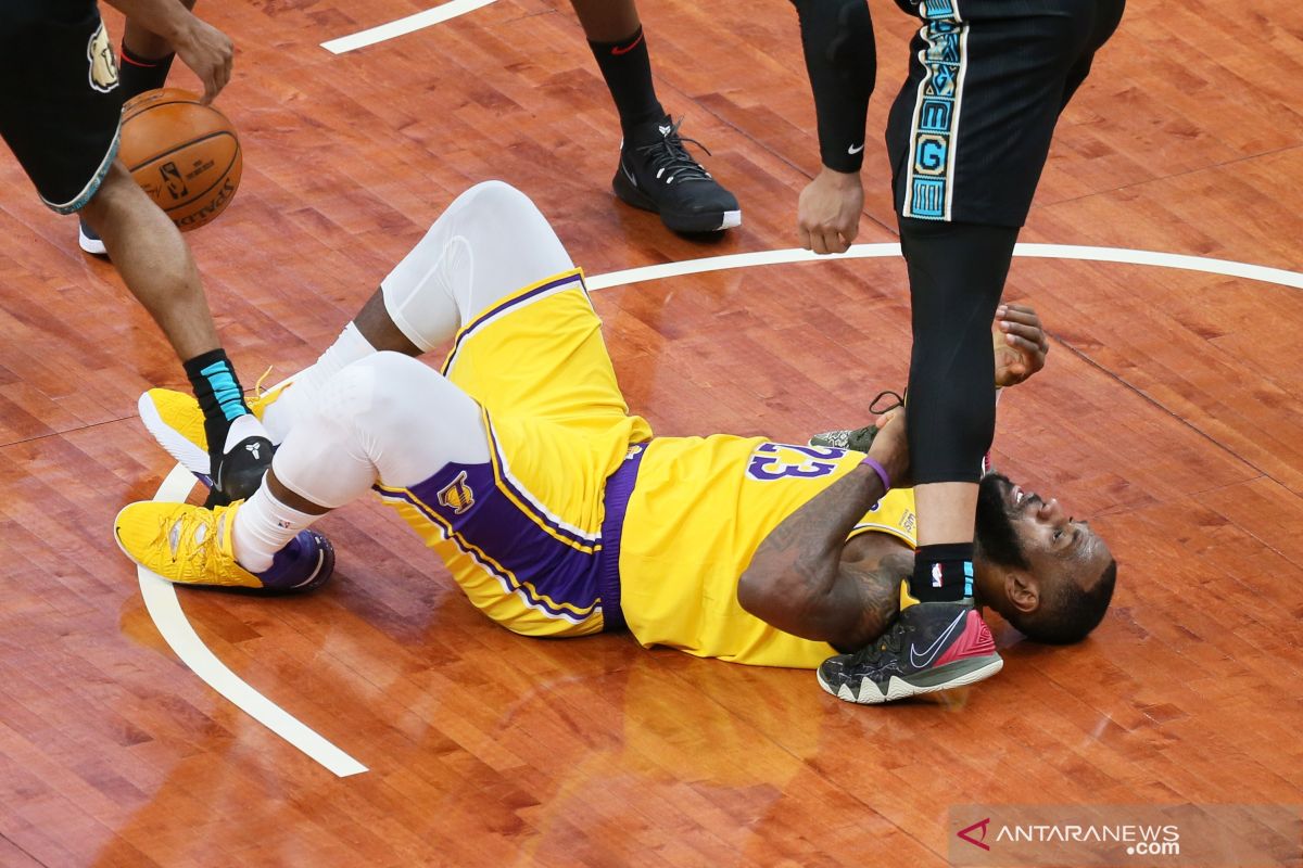 Lakers kalahkan Grizzlies untuk catat empat kemenangan beruntun