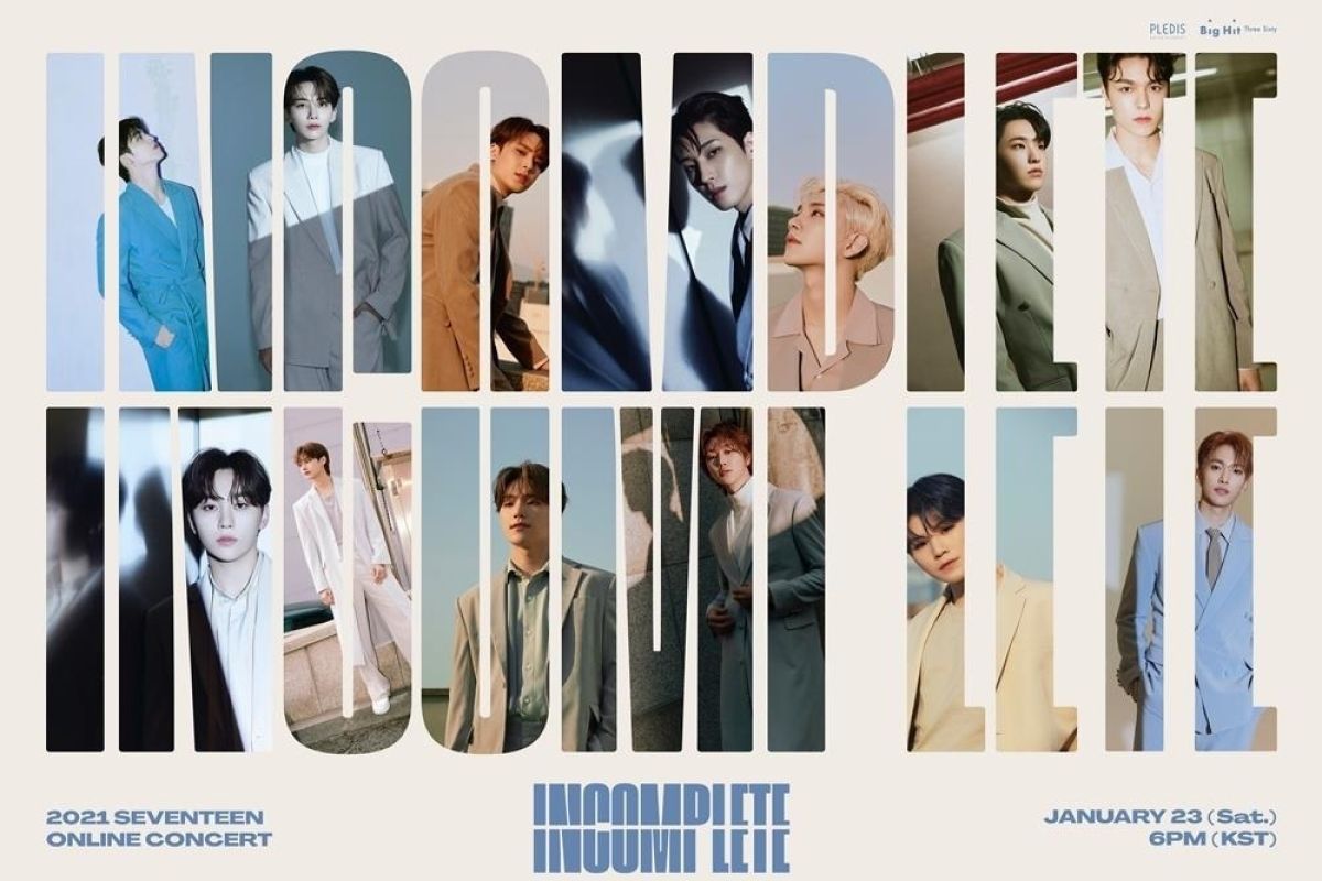 SEVENTEEN adakan konser 'online' pada 23 Januari