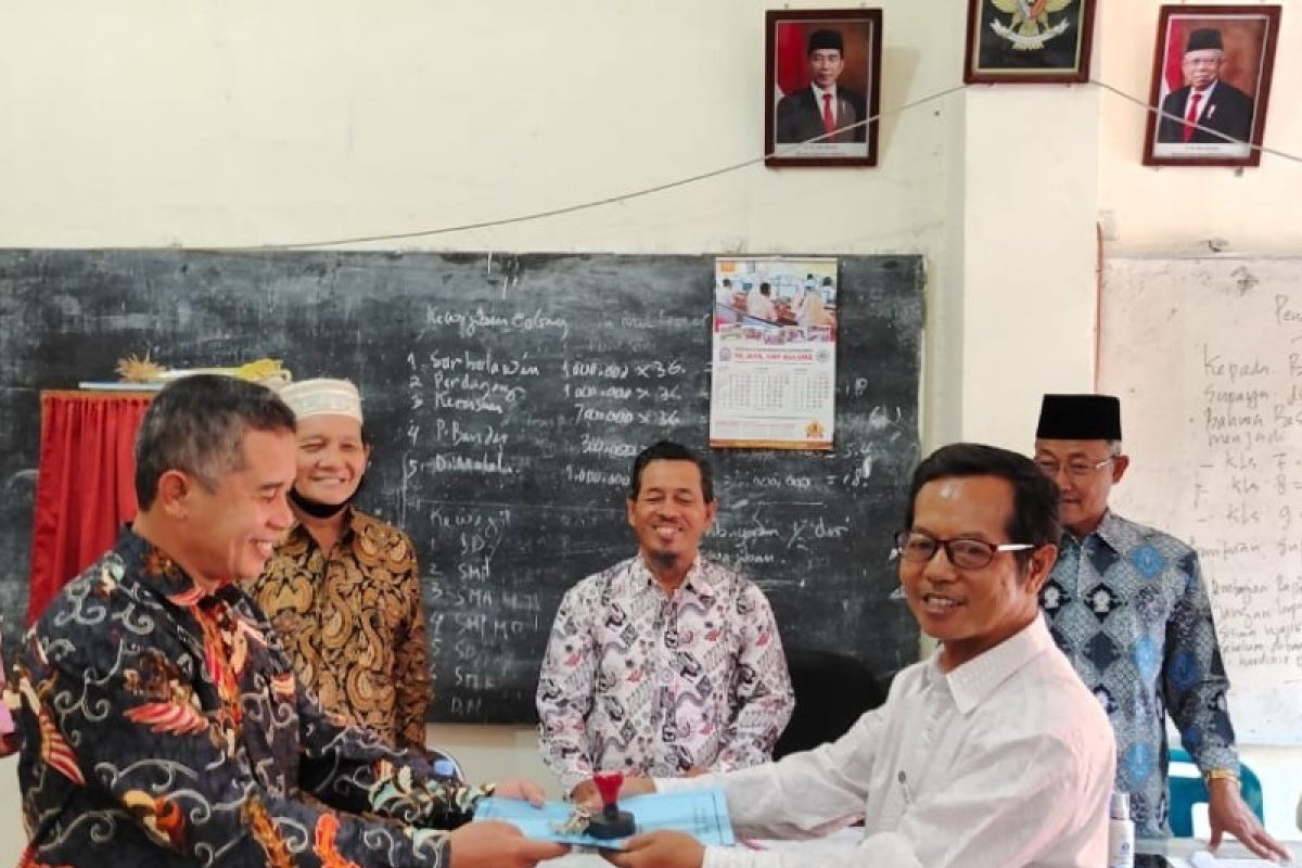 Jamal Damanik pimpin SMP Muhammadiyah 21 Dolok  Batu Nanggar
