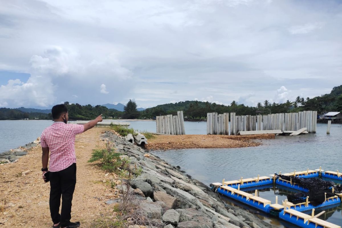 Pembangunan PPI Batee tutong di Aceh Jaya sudah 2 tahun mangkrak