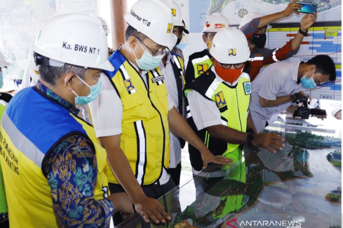 Bendungan Meninting Lombok Barat dilengkapi track sepeda berstandar internasional