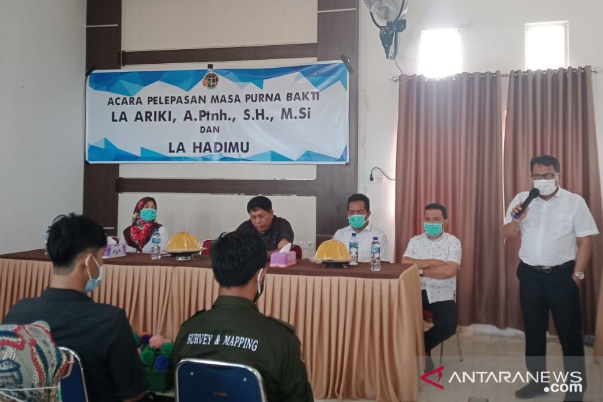 Purna bakti, Kepala BPN Baubau harap silaturahim tidak putus