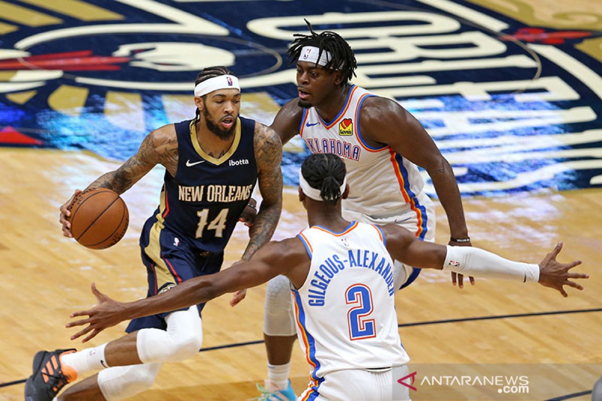 Thunder tundukkan Pelicans pada detik-detik terakhir