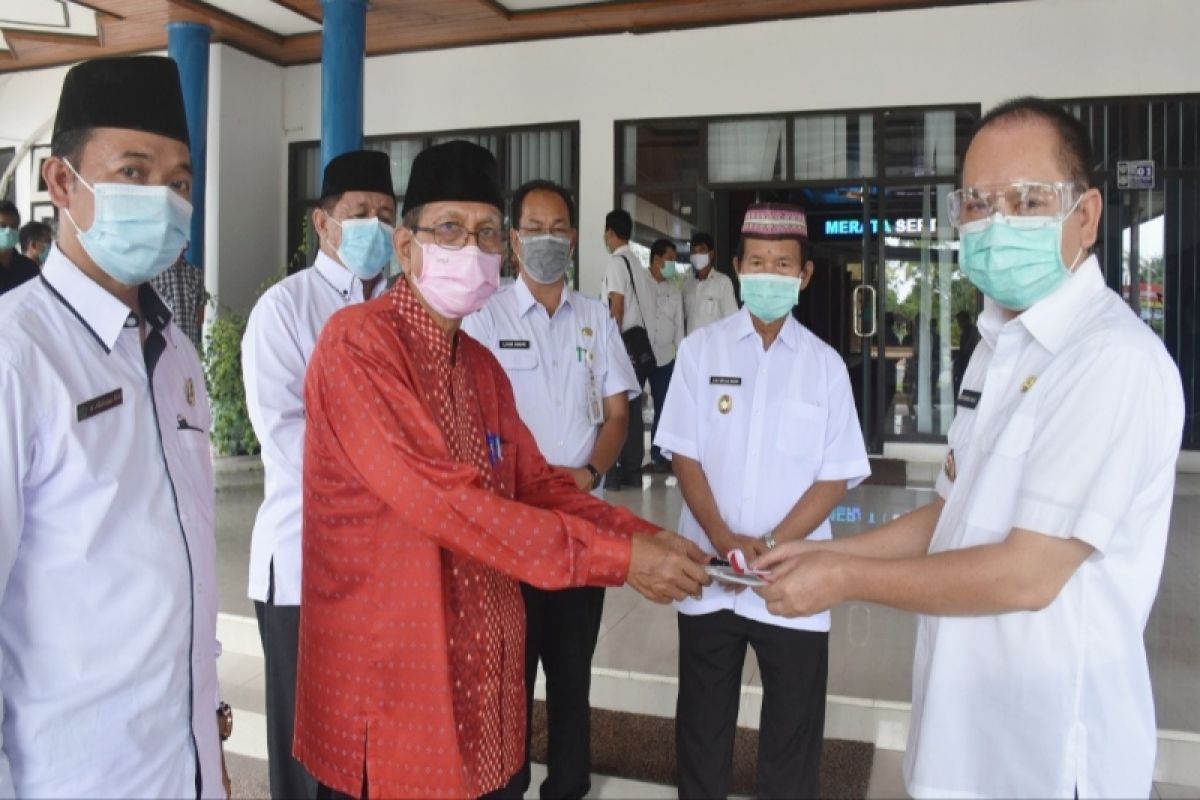 PCNU Kapuas terima bantuan delapan sepeda motor operasional