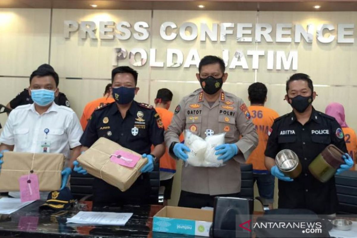 Polisi gagalkan peredaran 6 kg sabu-sabu dari Malaysia