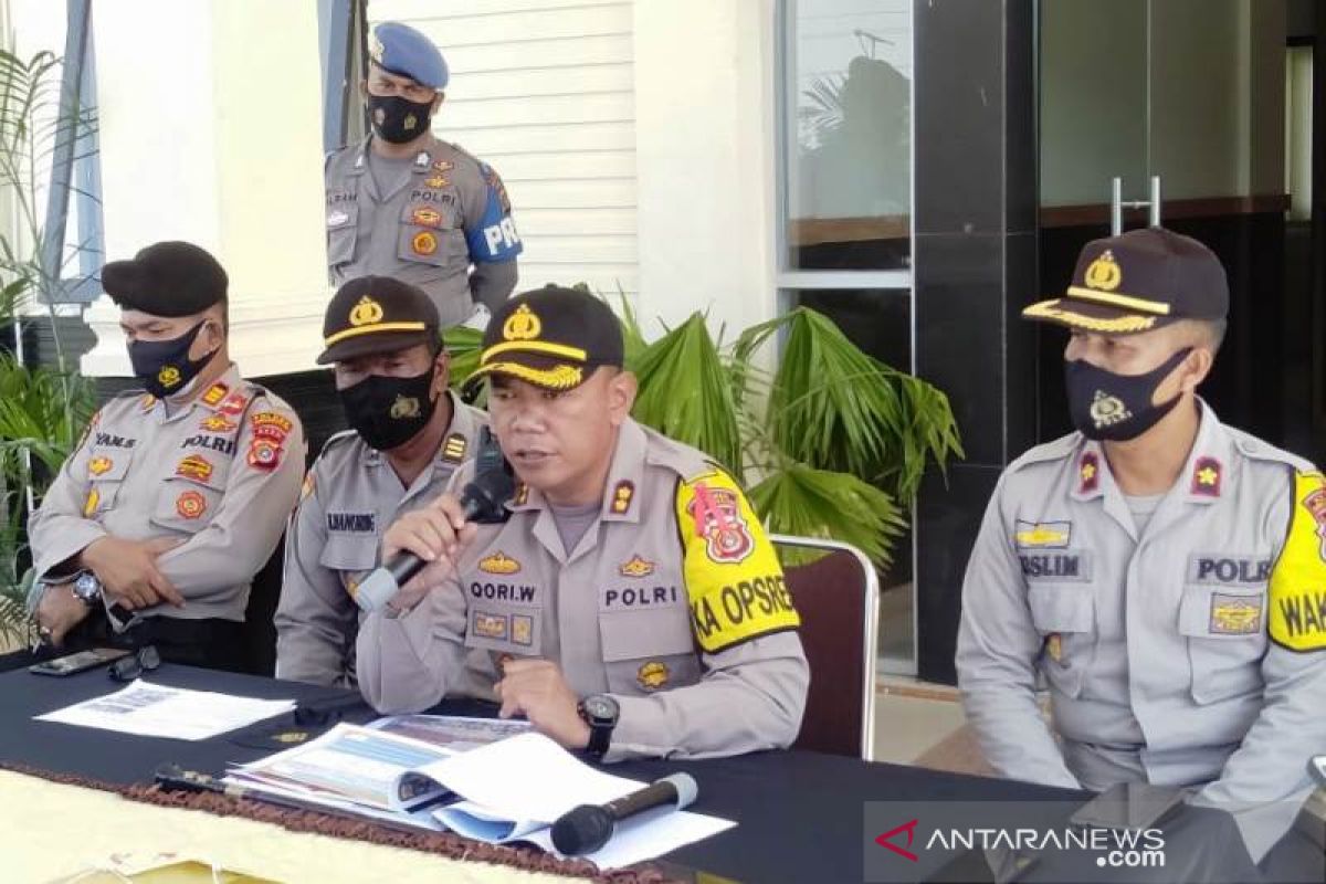 Polisi tangkap dua wartawan saat peras kades