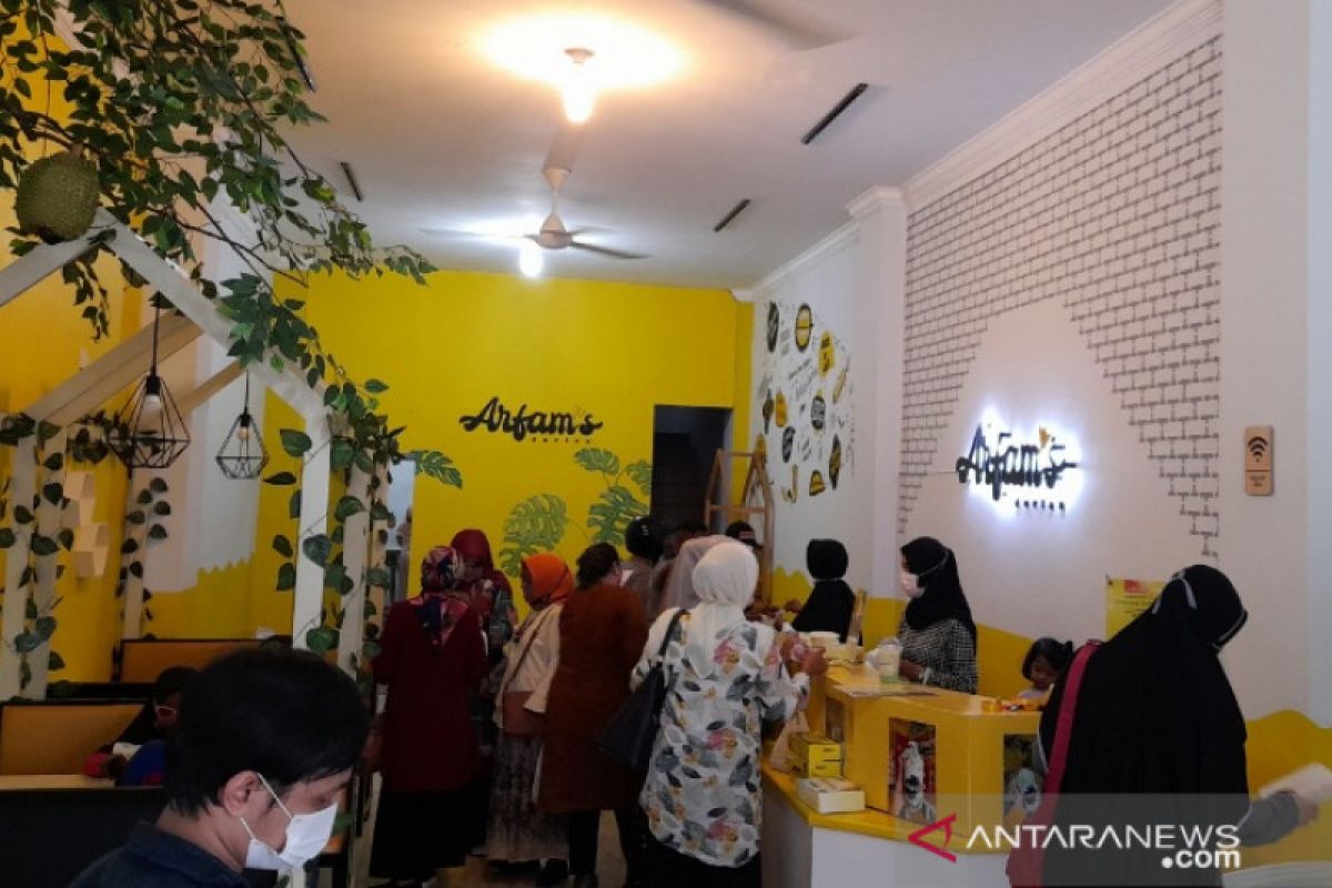 Arfams Durian hadir di Kota Padang, ini IKM bangkit dan tak mau berlama-lama terdampak pandemi