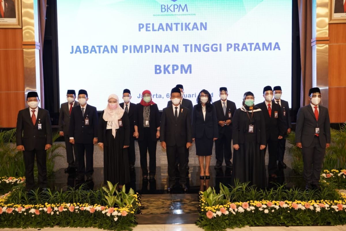 Kepala BKPM Bahlil lantik 13 pejabat pimpinan tinggi pratama BKPM