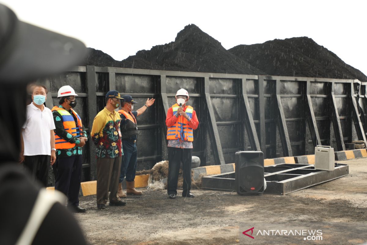 Bupati saksikan bongkar perdana coking coal di Pelabuhan Pelaihari