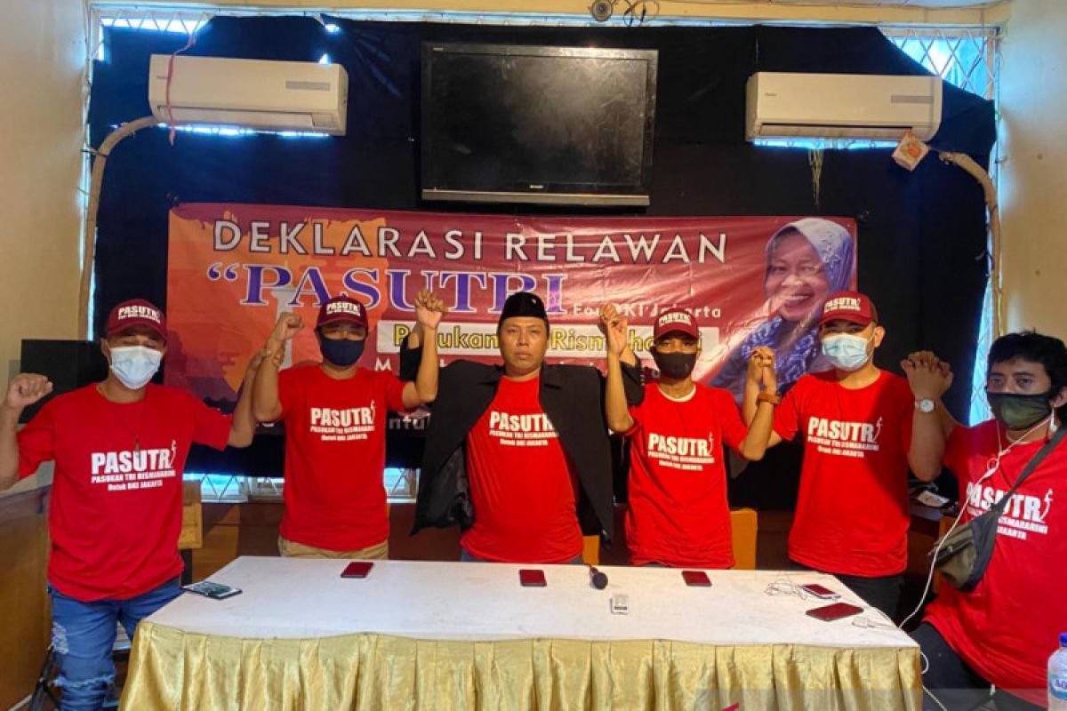 Relawan Pasutri dukung Risma maju di Pilkada DKI 2022