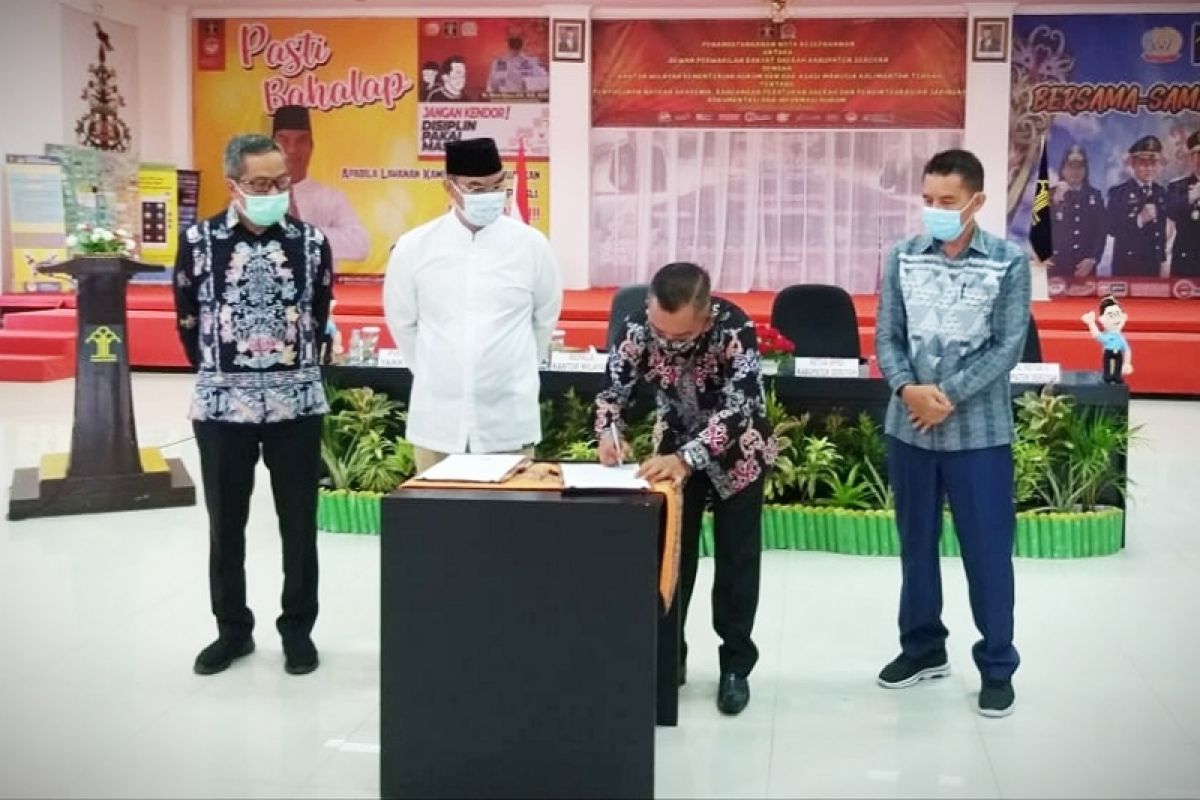 DPRD Seruyan gandeng Kemenkumham Kalteng untuk urusan ini