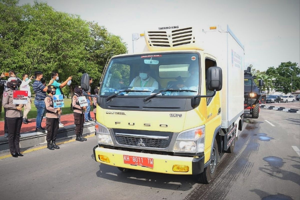 Polda Kalteng kerahkan 420 personel kawal pendistribusian vaksin COVID-19