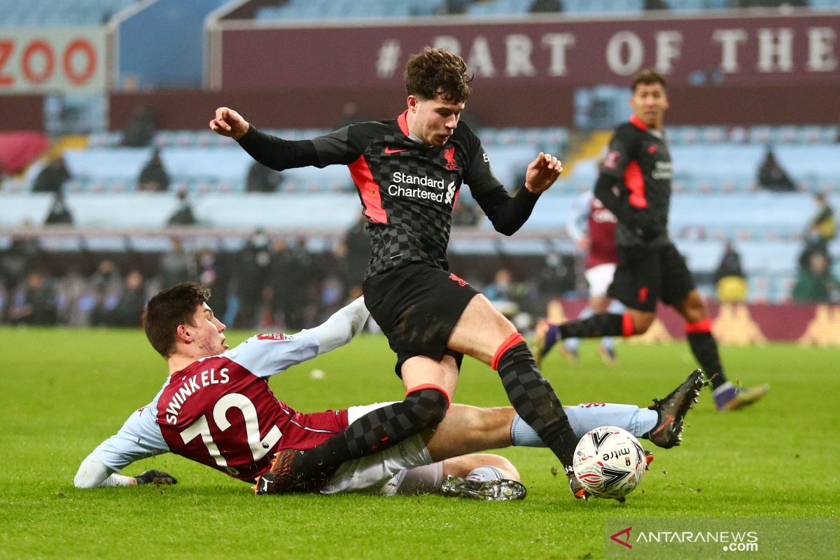 Liverpool dibuat frustrasi oleh tim U-23 Aston Villa