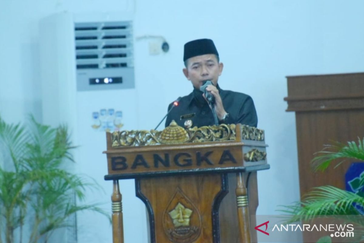 Bupati Bangka pastikan bersedia pertama disuntik vaksin COVID-19