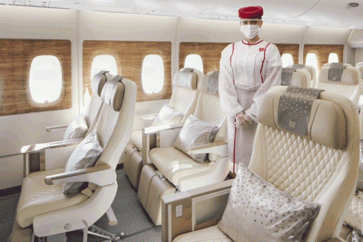 Emirates rilis kabin Ekonomi Premium baru di pesawat Airbus A380