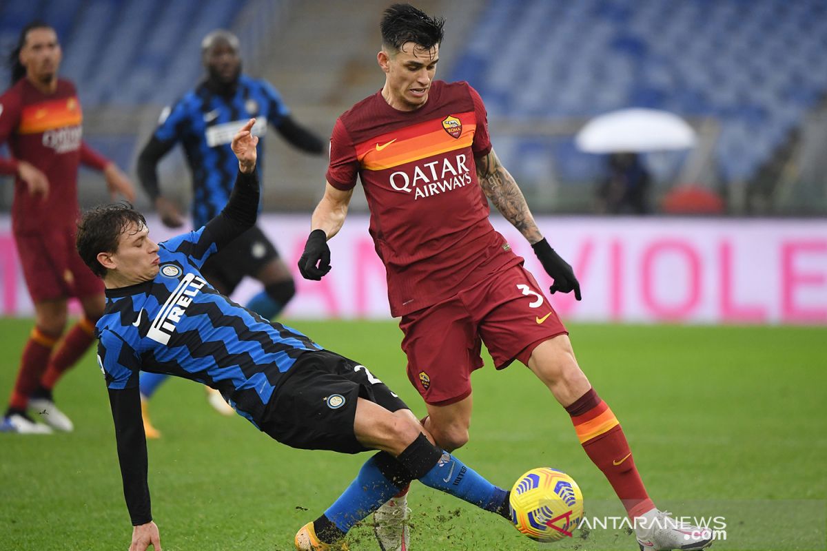 Liga Italia: Fonseca sebut Roma kehilangan intensitas saat diimbangi Inter Milan
