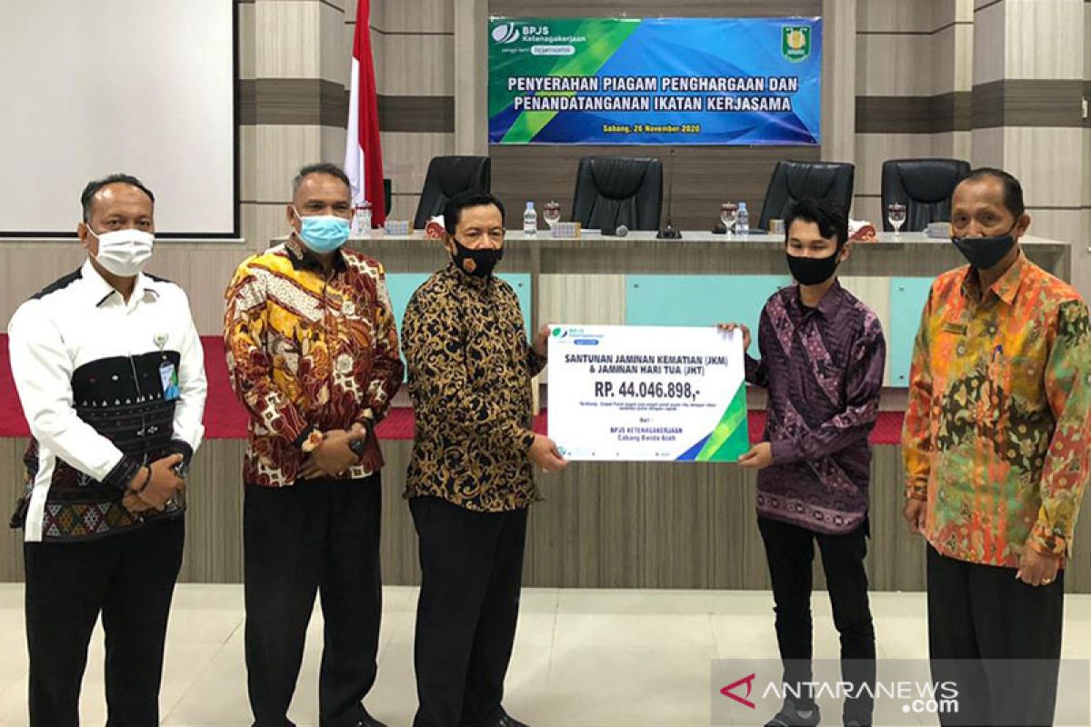 BP Jamsostek Bayar Klaim JHT Rp407 miliar di Aceh