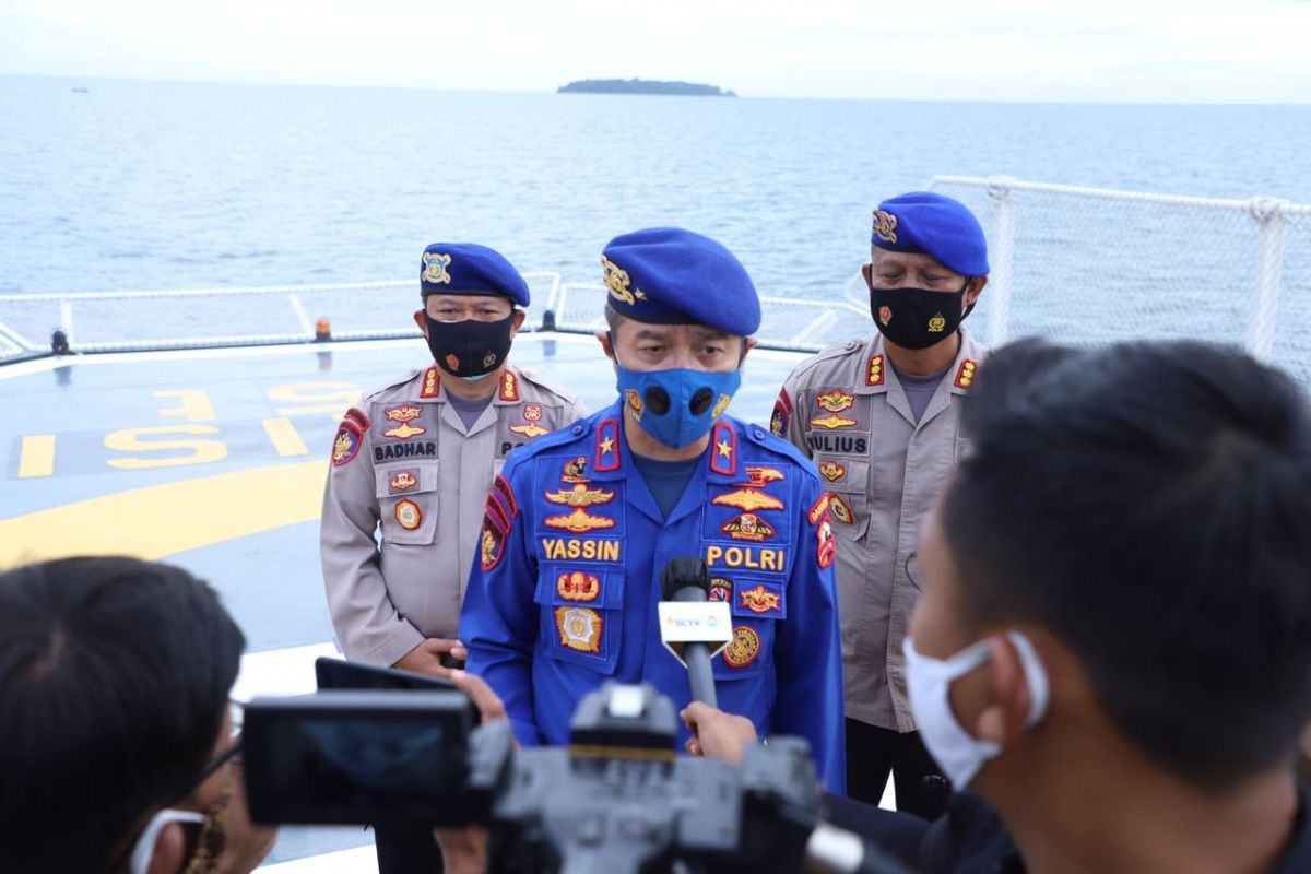 Ditpolairud kerahkan 8 kapal dan 4 heli bantu pencarian Sriwijaya Air