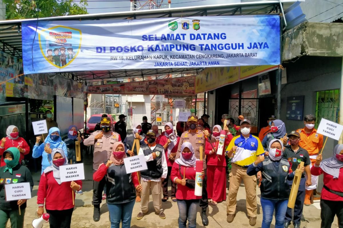 Kampung Tangguh Jaya di Cengkareng mampu tekan angka kasus COVID-19