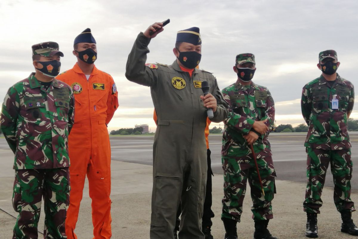 Air Force finds oil spills allegedly from the crashed Sriwijaya plane