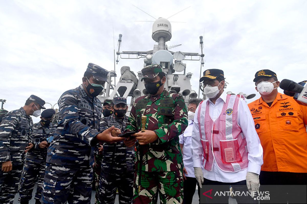 Basarnas: Lokasi kotak hitam Sriwijaya SJ-182 sudah didapatkan