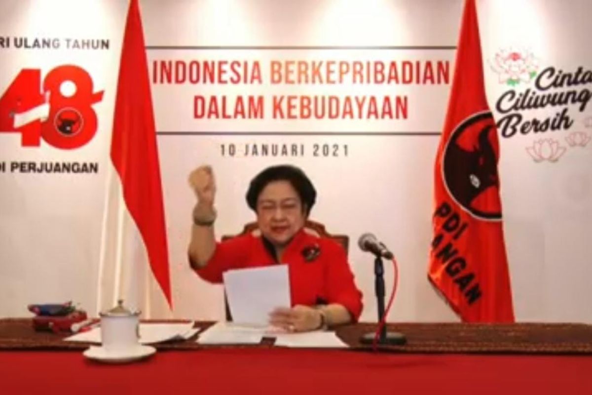 Megawati harapkan hukum untuk kemajuan segala bidang