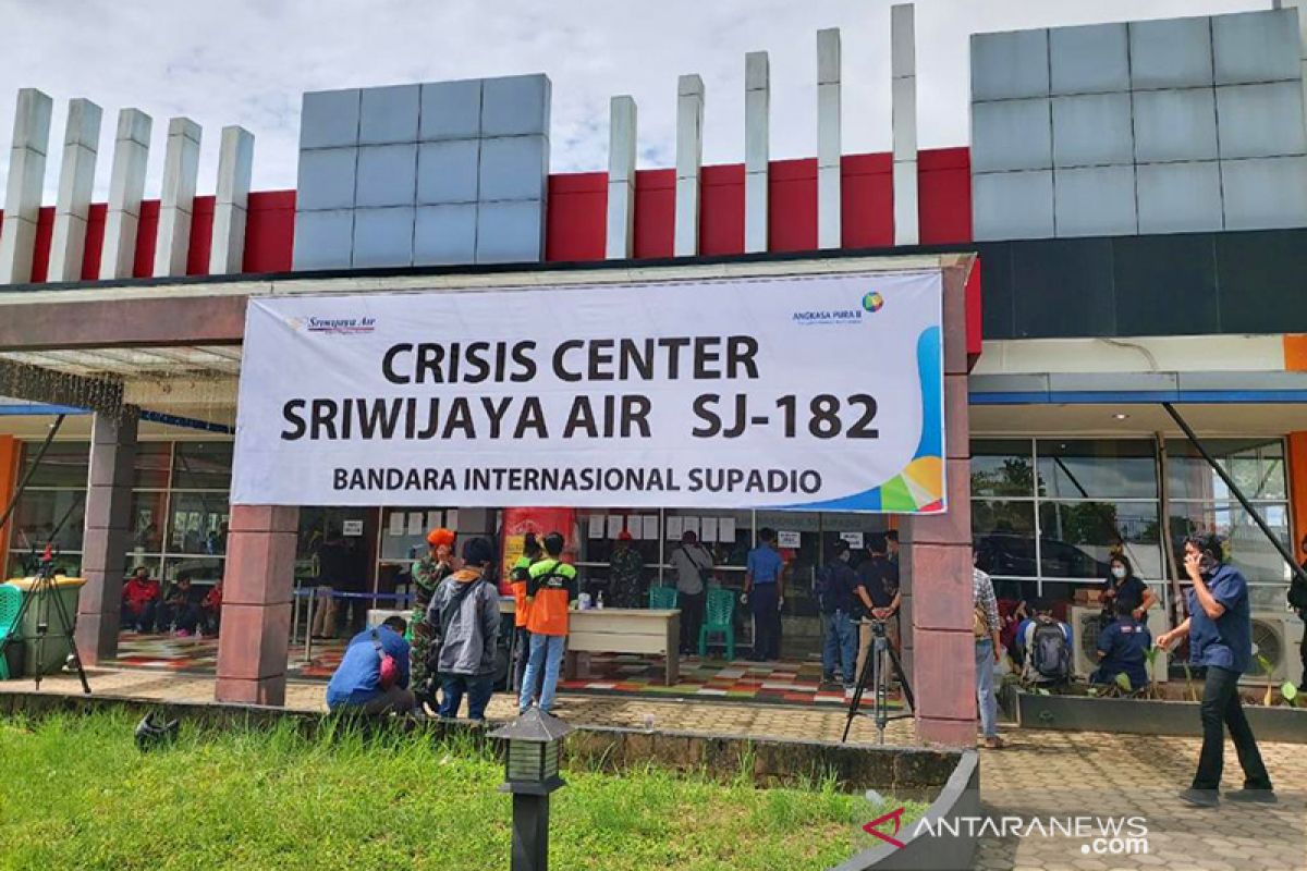 Sriwijaya Air jatuh, Bandara Soetta dan Supadio buka Crisis Center