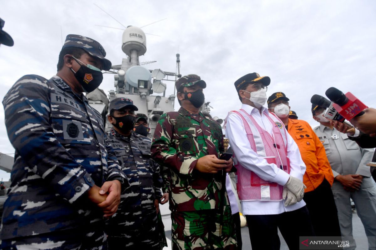 Panglima TNI: Tim SAR akan lanjutkan cari rekaman CVR kotak hitam Sriwijaya Air