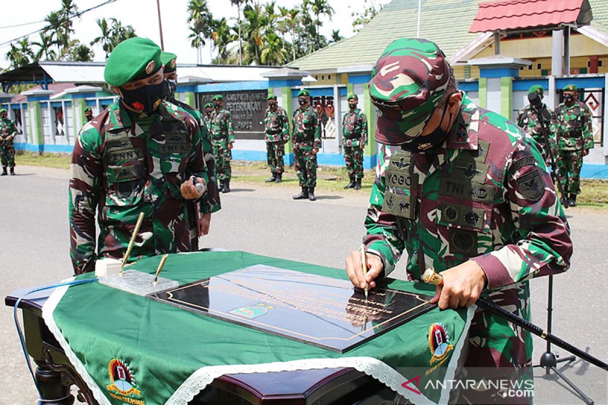 Kodim 1705/Paniai resmi berganti nama Kodim Nabire