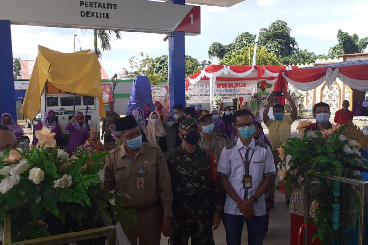 Pertamina resmikan SPBU dan luncurkan penjualan pertamax turbo di SPBU Singkawang