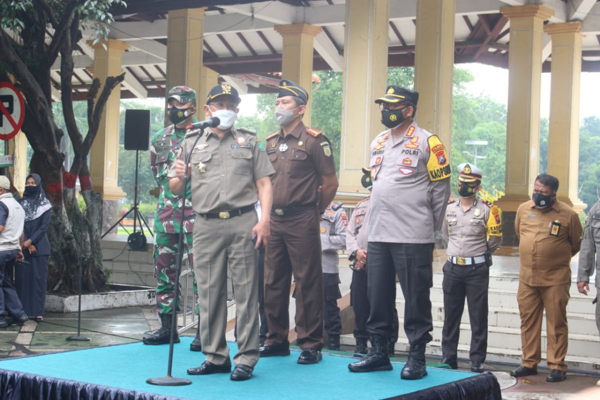 Pemkab Sidoarjo  masifkan operasi yustisi dan jam malam