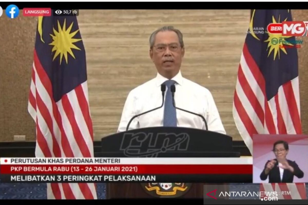 Malaysia kembali laksanakan PKP 13 hingga 26 Januari 2021