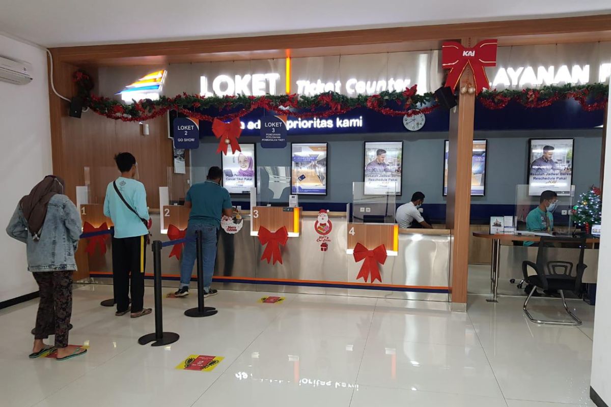 Penjualan tiket kereta 