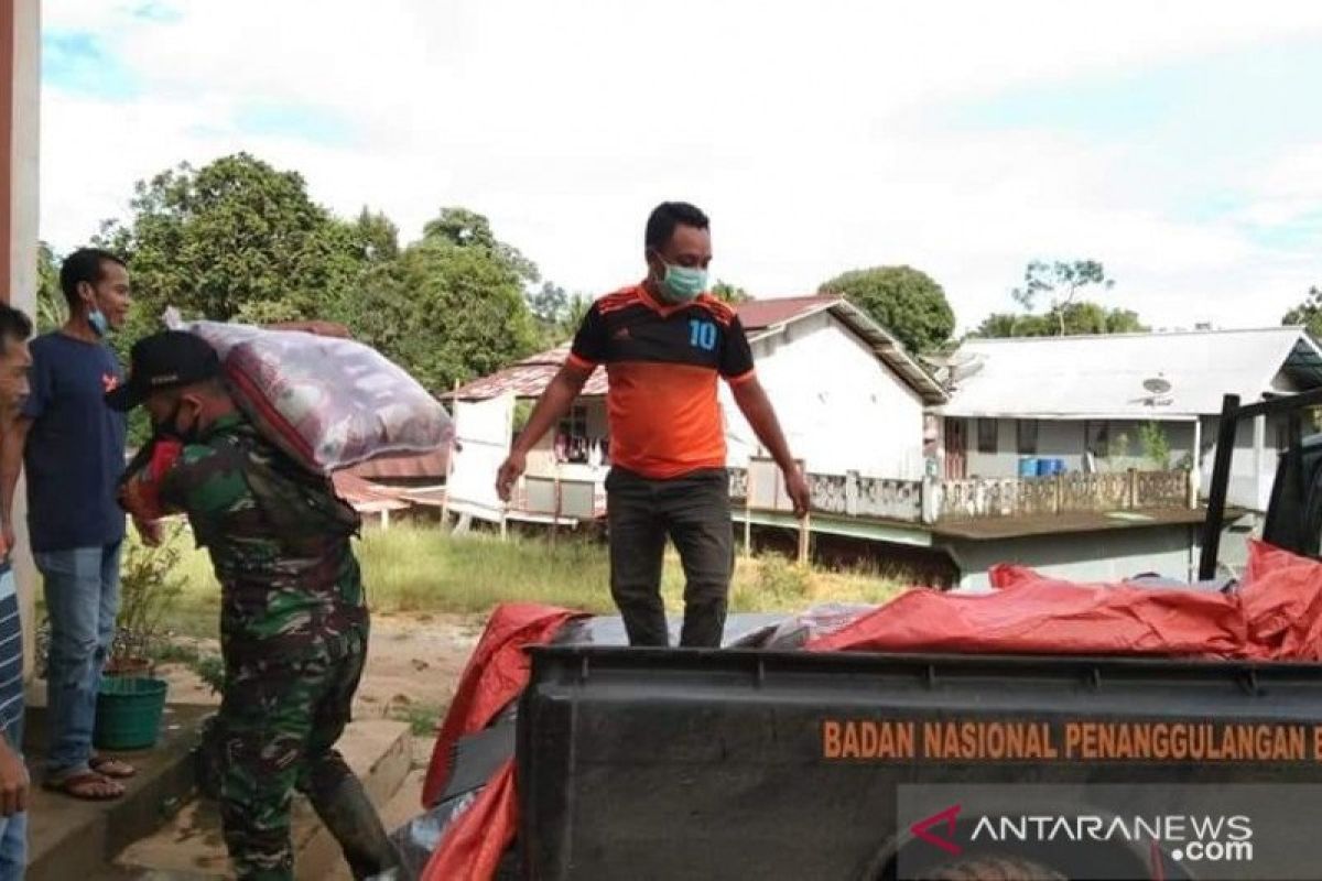 Sebanyak 175 rumah di Kecamatan Meranti terendam banjir