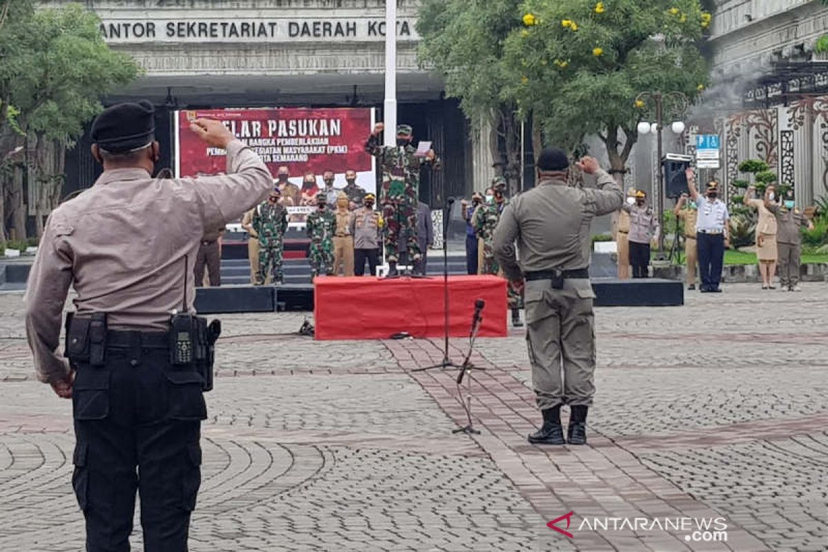 Masyarakat Kota Semarang diminta disiplin terapkan prokes selama PKM