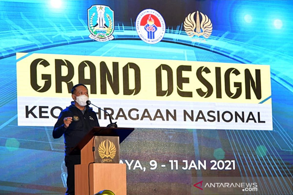 Menpora akan resmi kenalkan Grand Design Olahraga Nasional saat Haornas 2021