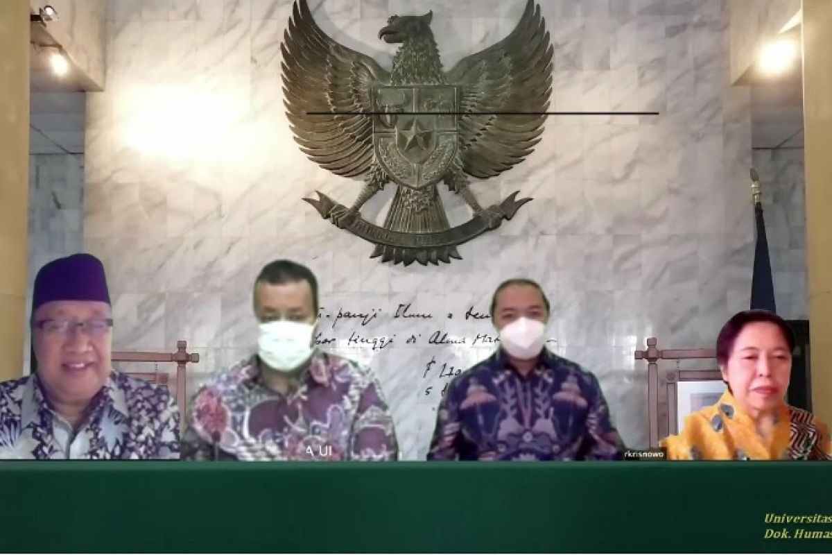 Rektor UI lakukan pelantikan Dekan Fakultas Ilmu Administasi secara daring