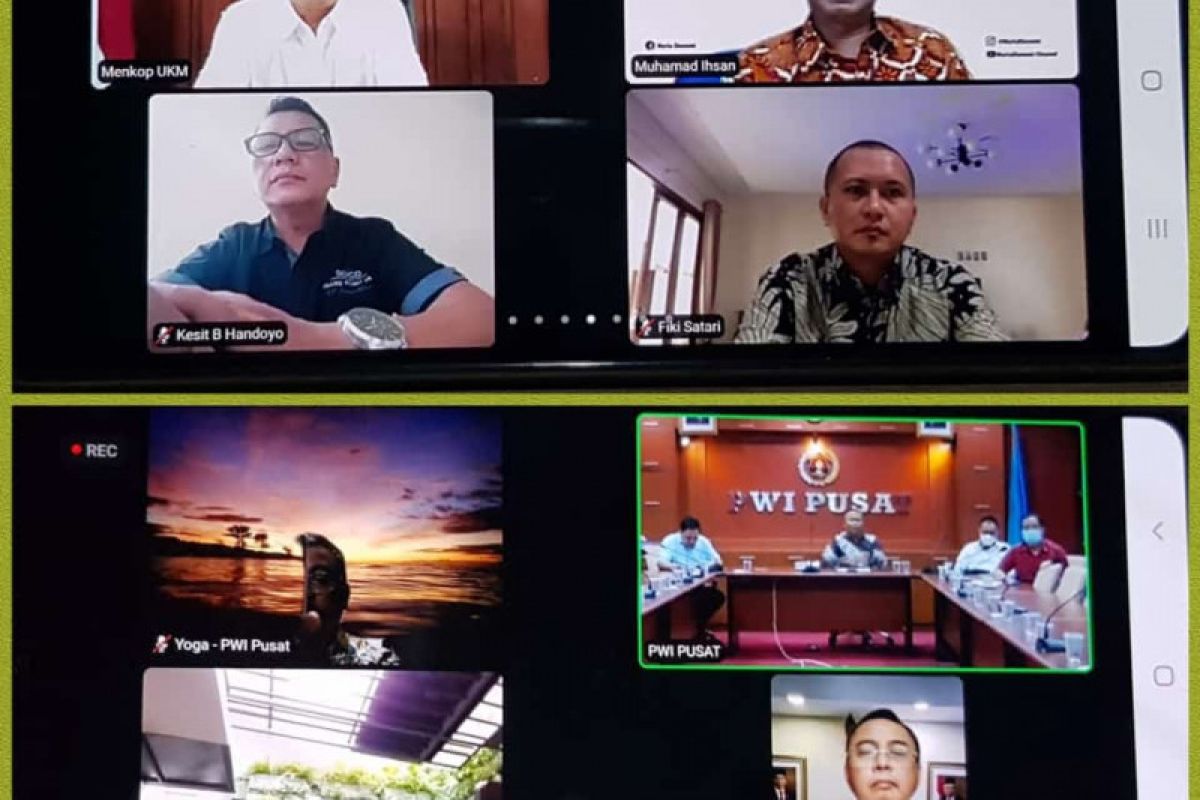 Dukung Hari Pers Nasional dilaksanakan secara virtual