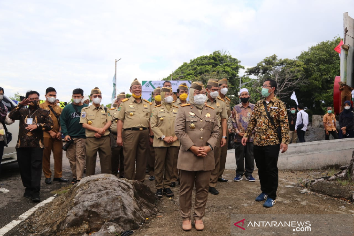 Menaker canangkan Bulan K3 Nasional di tugu Nol Kilometer Sabang