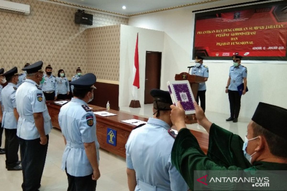 Kemenkumham Sulawesi Tenggara tekankan seluruh UPT junjung integritas kerja