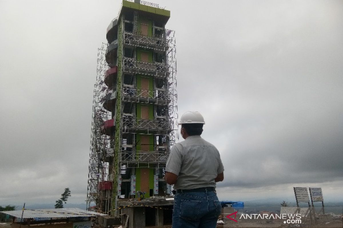 Pembangunan Menara Pandang Kebun Raya Sipirok capai 95 persen