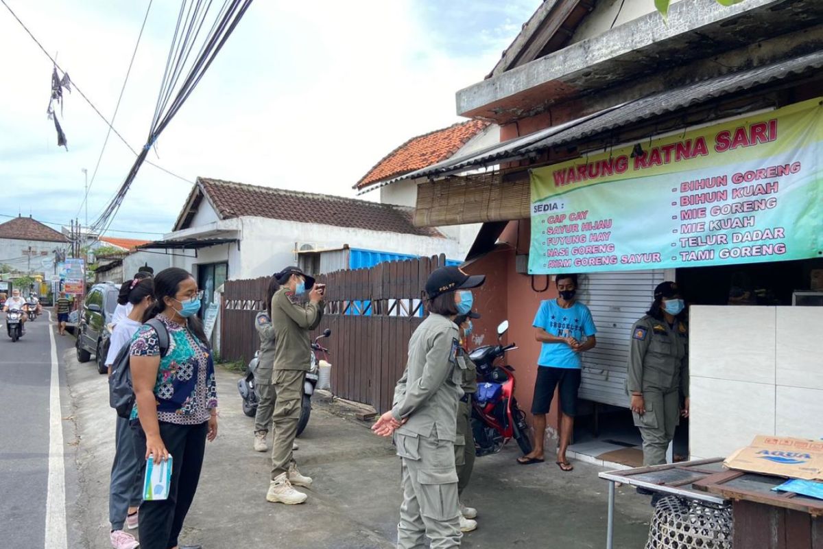 Tim yustisi Kota Denpasar jaring tujuh pelanggar protokol kesehatan