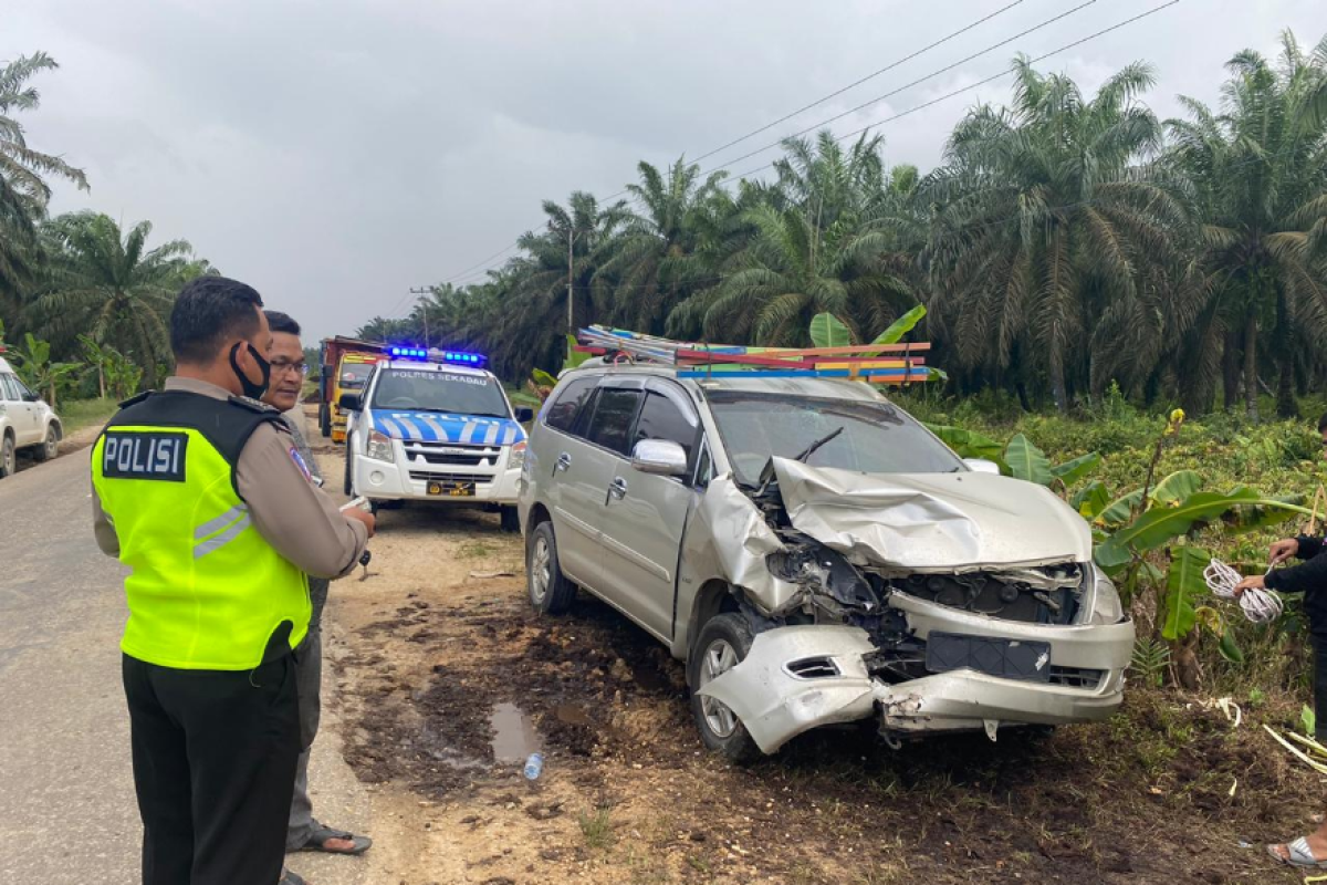 Polisi beberkan kronologis kecelakaan ambulance RS Putussibau di Sekadau