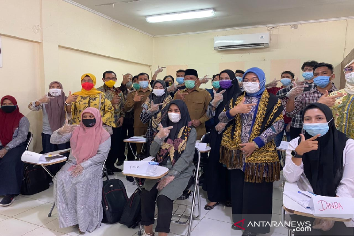 Menaker semangati barista disabilitas di BLK Banda Aceh