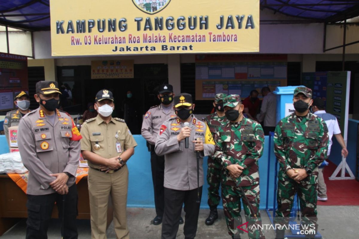 Kapolda Metro Jaya targetkan nol kasus COVID-19 di Tambora