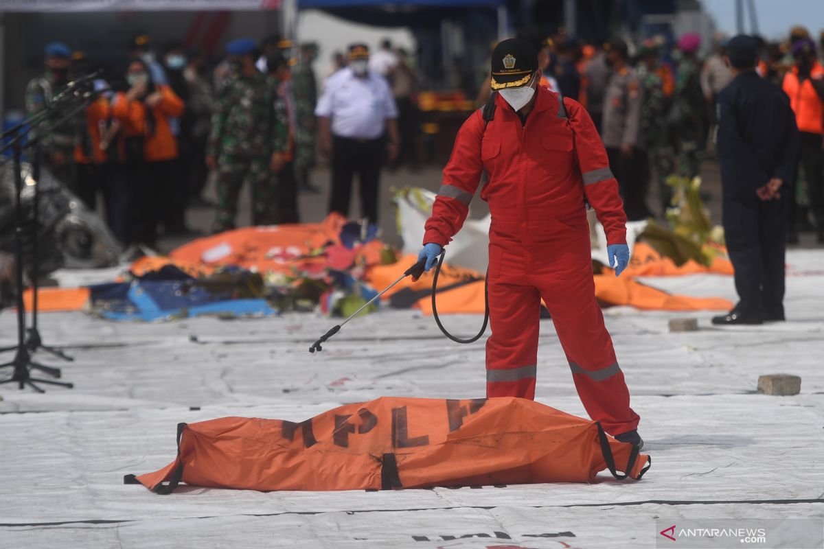 Empat jenazah korban pesawat Sriwijaya Air SJ-182 teridentifikasi