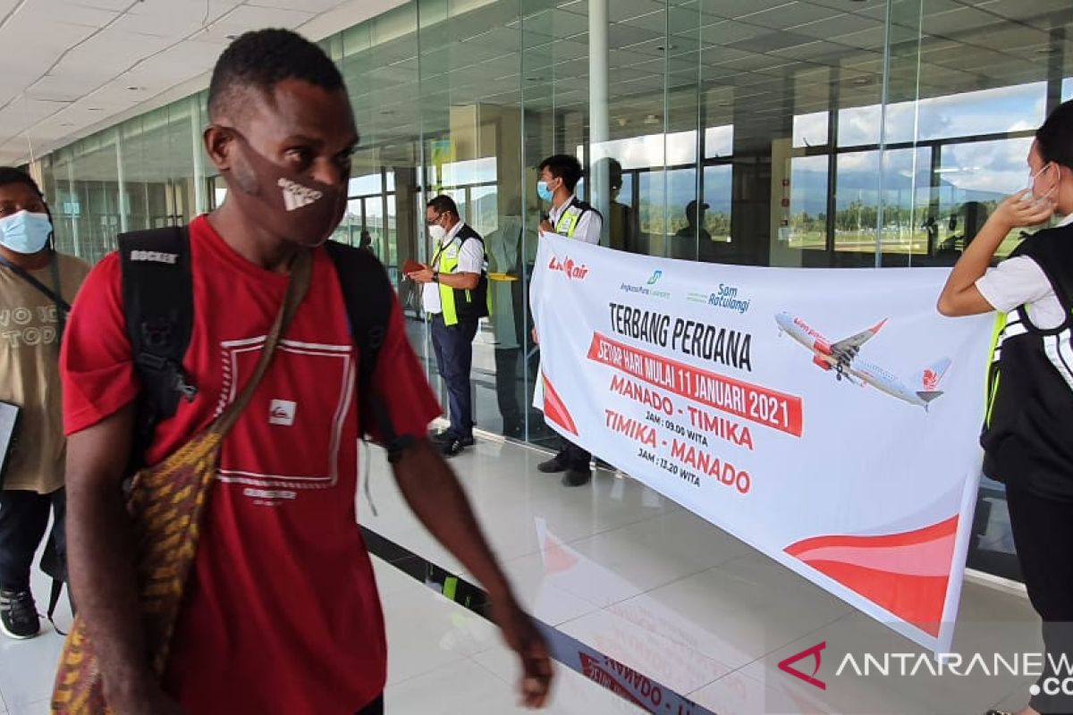 GM Bandara Samrat optimistis rute Manado-Timika dorong investasi