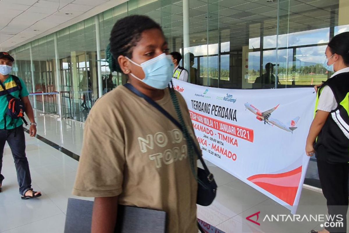 Lion Air buka rute Manado - Timika untuk penguatan konektivitas