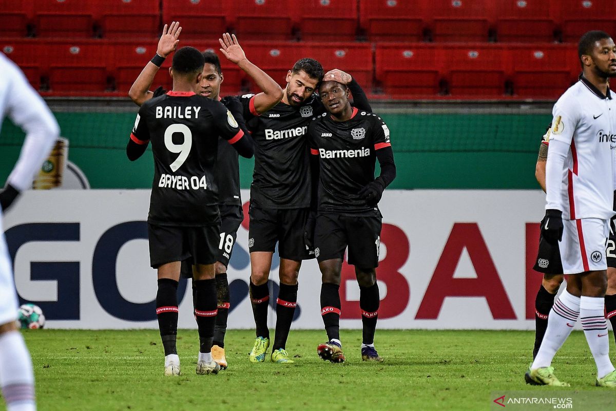 Piala Jerman: Leverkusen bangkit dari ketinggalan untuk bekuk Frankfurt 4-1