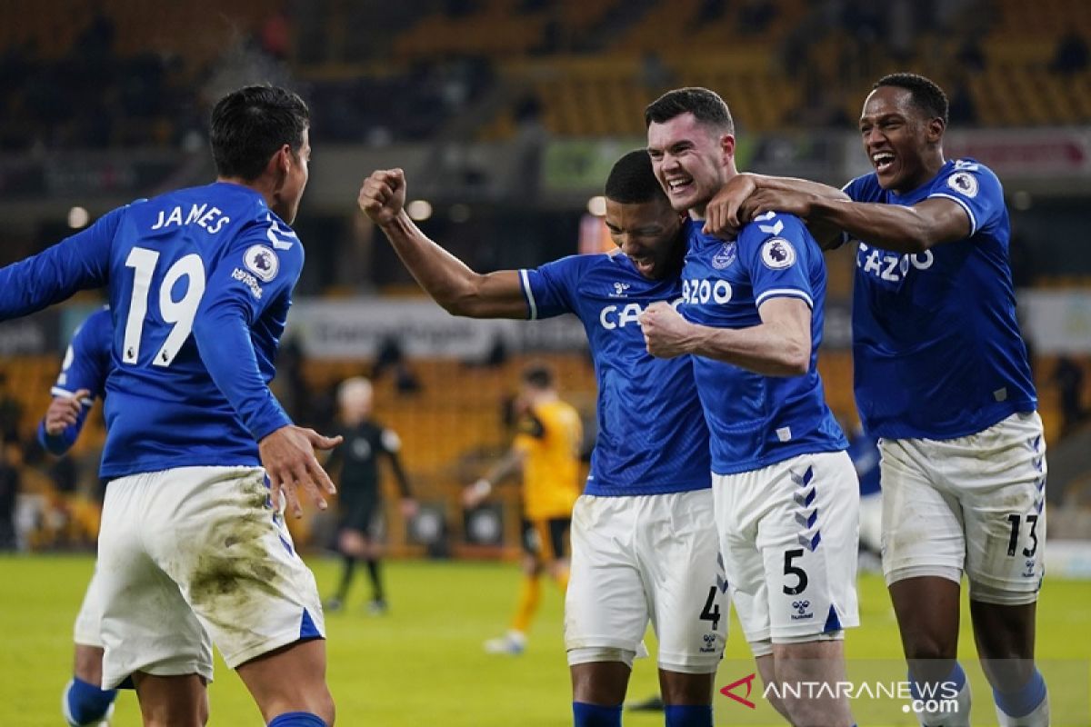 Everton menang 2-1 atas Wolverhampton